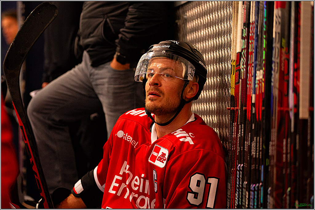 PENNY DEL; Testspiel Koelner Haie- Rouen Dragons; Koeln, 18.08.2023