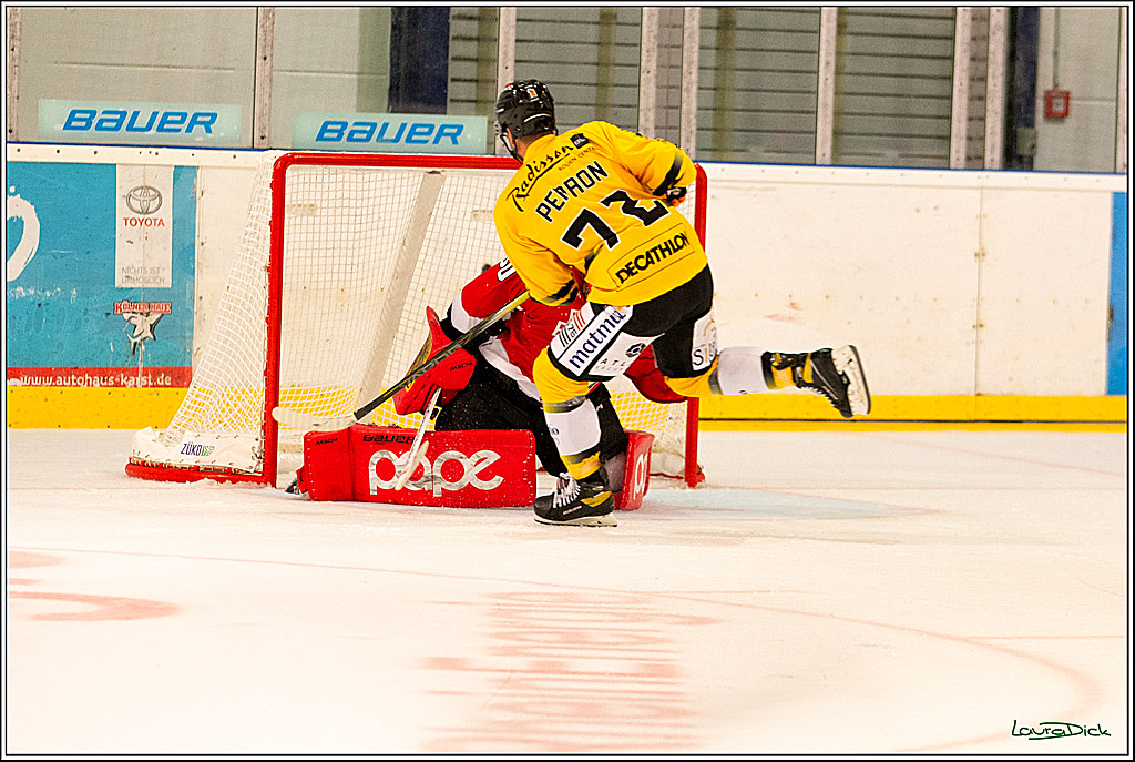 PENNY DEL; Testspiel Koelner Haie- Rouen Dragons; Koeln, 18.08.2023