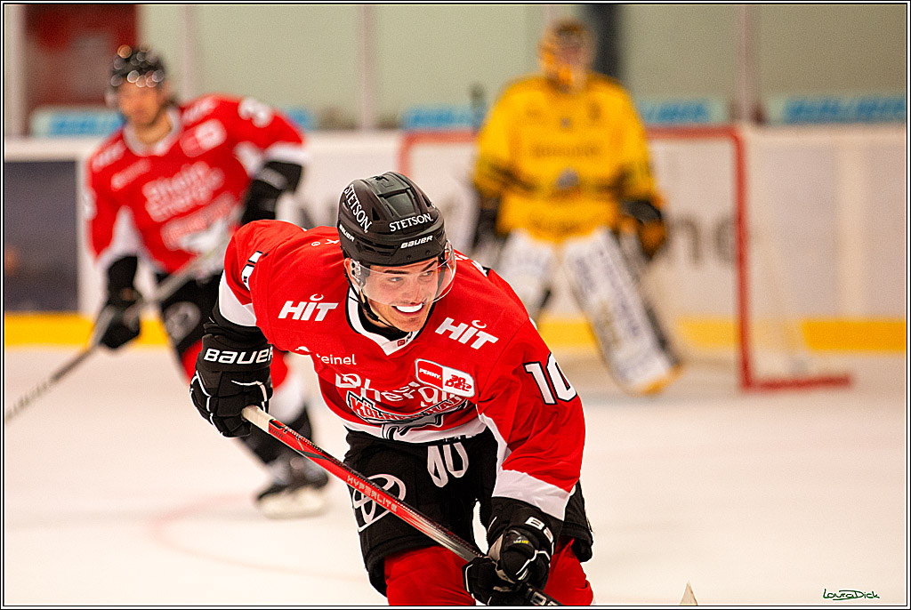 PENNY DEL; Testspiel Koelner Haie- Rouen Dragons; Koeln, 18.08.2023