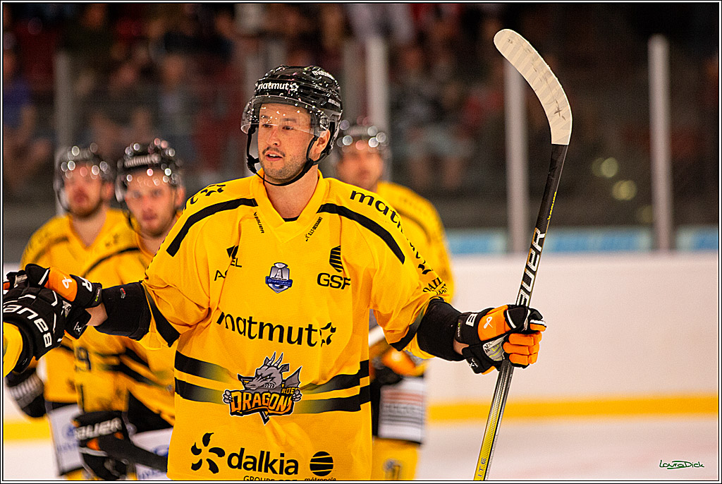 PENNY DEL; Testspiel Koelner Haie- Rouen Dragons; Koeln, 18.08.2023