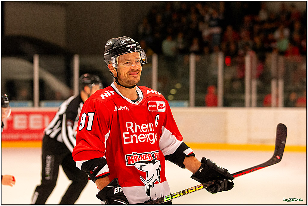 PENNY DEL; Testspiel Koelner Haie- Rouen Dragons; Koeln, 18.08.2023
