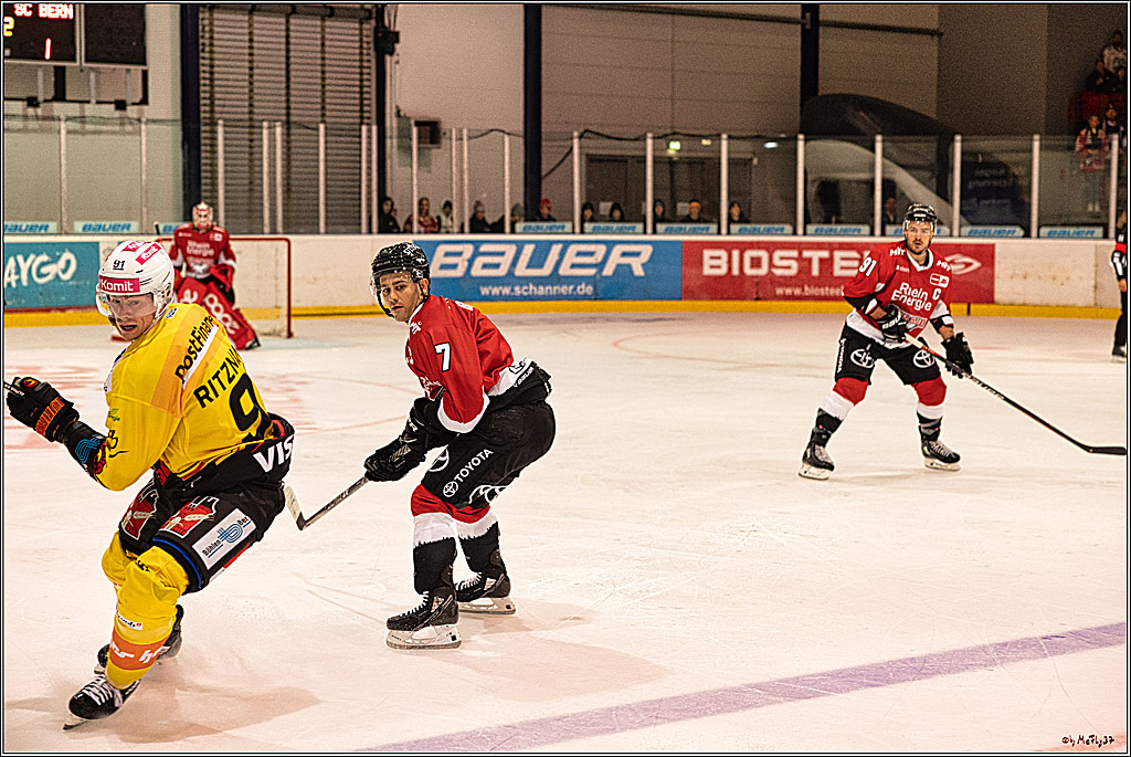 PENNY DEL 1. Testspiel Koelner Haie - SC Bern; Koeln, 25.08.2023