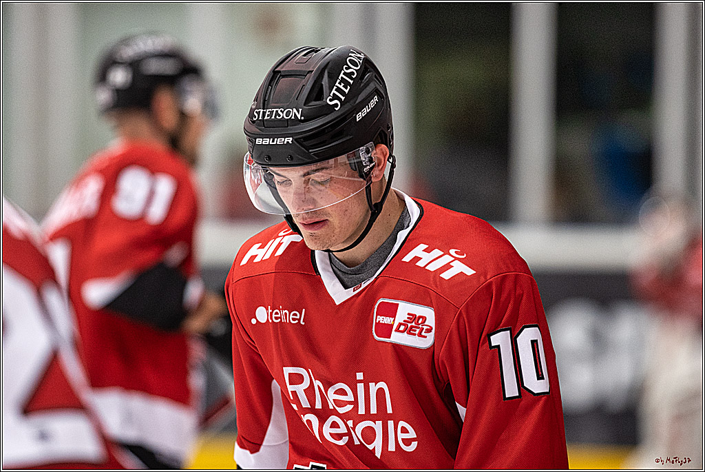 PENNY DEL 1. Testspiel Koelner Haie - SC Bern; Koeln, 25.08.2023