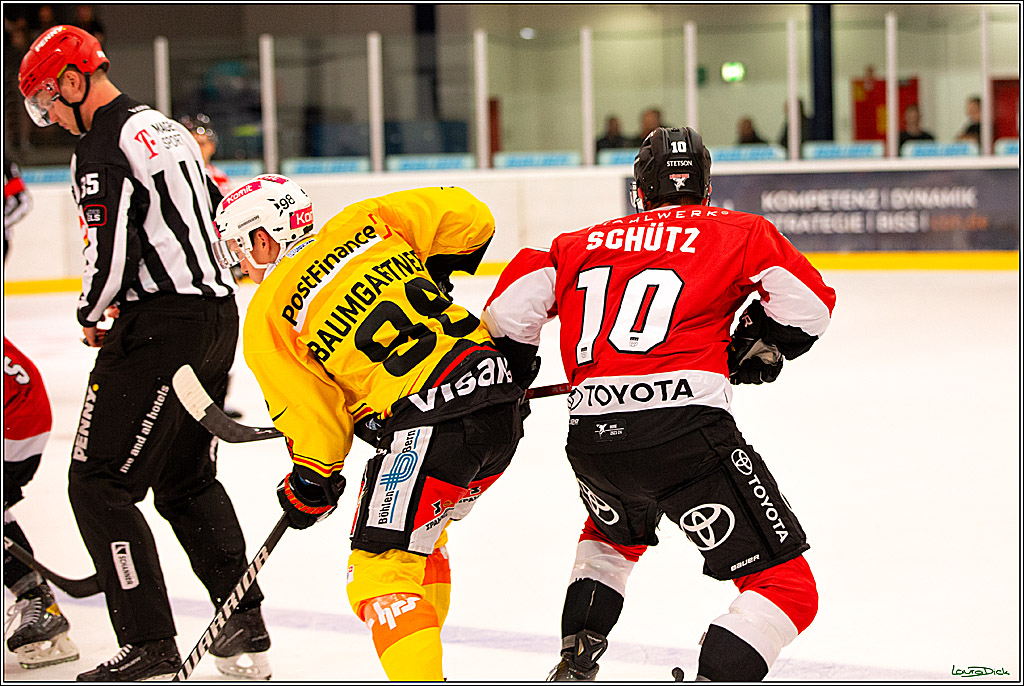 PENNY DEL; Testspiel Koelner Haie- SC Bern; Koeln, 25.08.2023