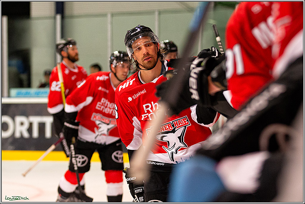 PENNY DEL; Testspiel Koelner Haie- SC Bern; Koeln, 25.08.2023