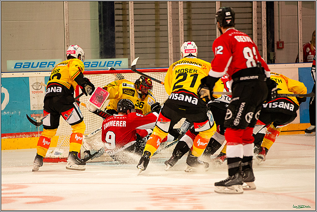 PENNY DEL; Testspiel Koelner Haie- SC Bern; Koeln, 25.08.2023