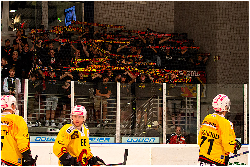 PENNY DEL; Testspiel Koelner Haie- SC Bern; Koeln, 25.08.2023