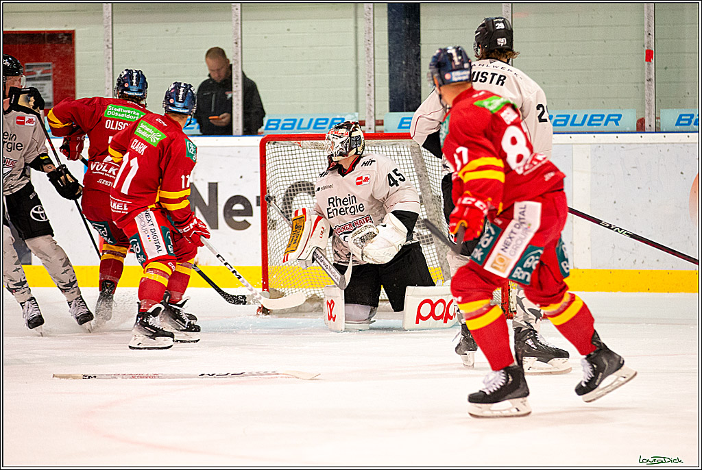005 Testspiel Koelner Haie   Duesseldorfer EG  4 3 2023