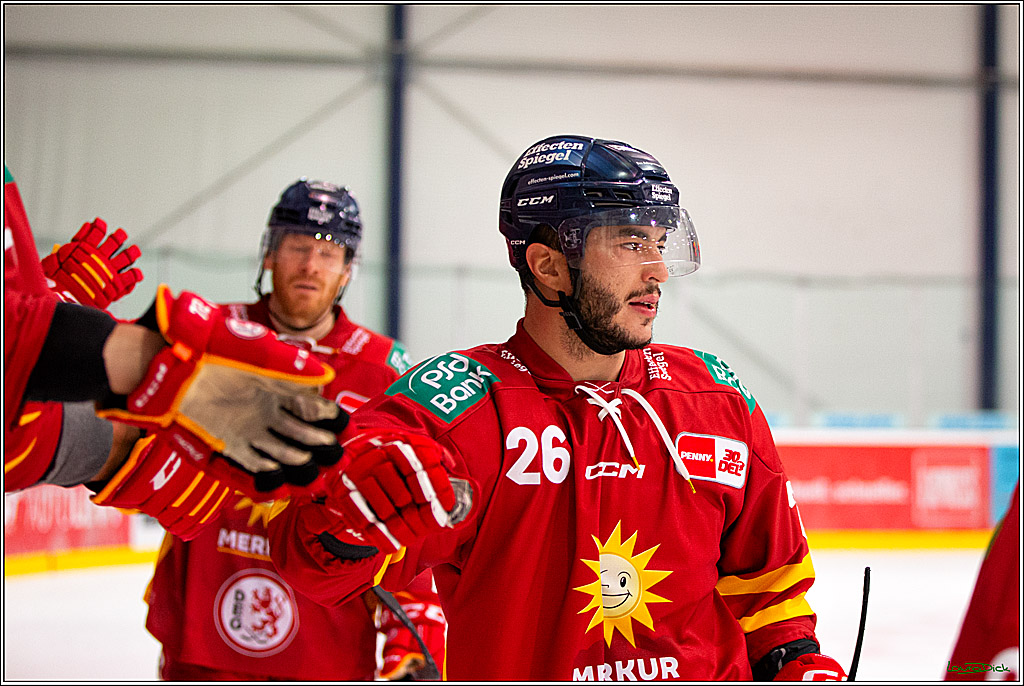 PENNY DEL; Testspiel Koelner Haie- Duesseldorfer EG; Koeln, 03.09.2023