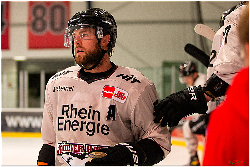 PENNY DEL; Testspiel Koelner Haie- Duesseldorfer EG; Koeln, 03.09.2023