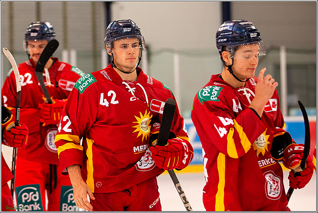 PENNY DEL; Testspiel Koelner Haie- Duesseldorfer EG; Koeln, 03.09.2023