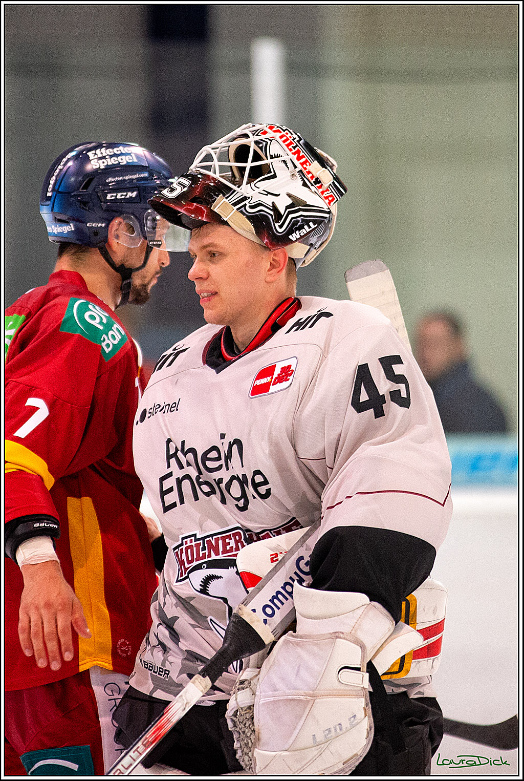 PENNY DEL; Testspiel Koelner Haie- Duesseldorfer EG; Koeln, 03.09.2023