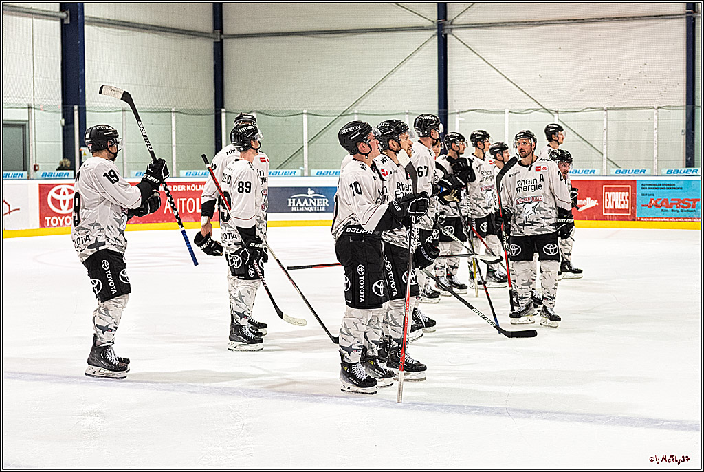 PENNY DEL 1. Testspiel Koelner Haie - Duesseldorfer EG ; Koeln, 03.09.2023