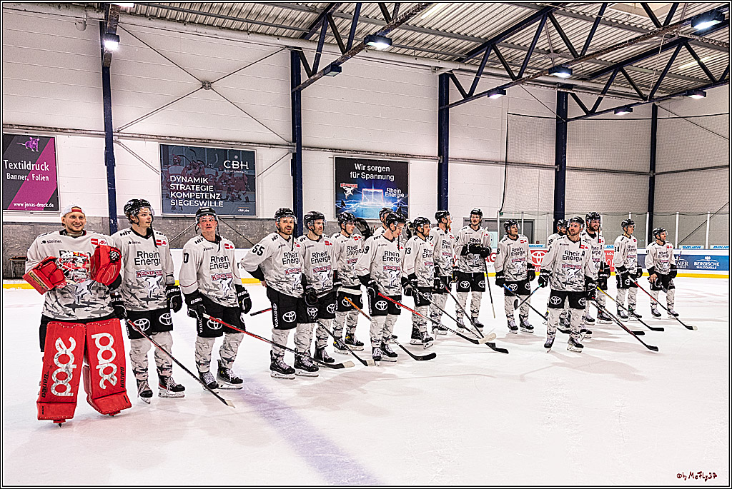 PENNY DEL 1. Testspiel Koelner Haie - Duesseldorfer EG ; Koeln, 03.09.2023
