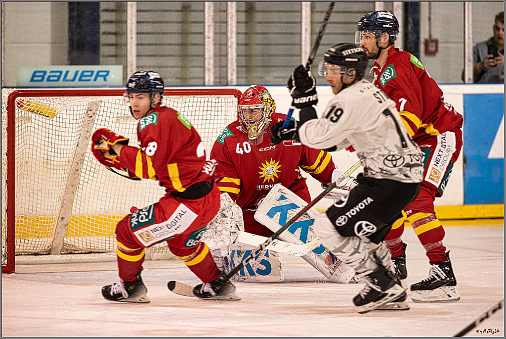 PENNY DEL 1. Testspiel Koelner Haie - Duesseldorfer EG ; Koeln, 03.09.2023