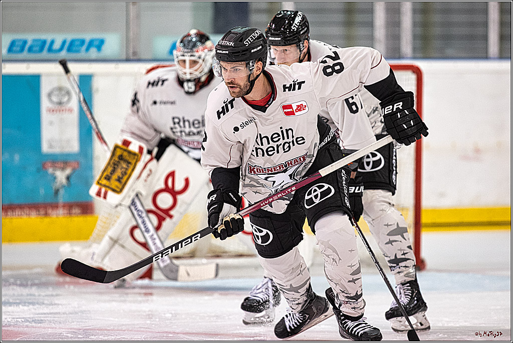 PENNY DEL 1. Testspiel Koelner Haie - Duesseldorfer EG ; Koeln, 03.09.2023