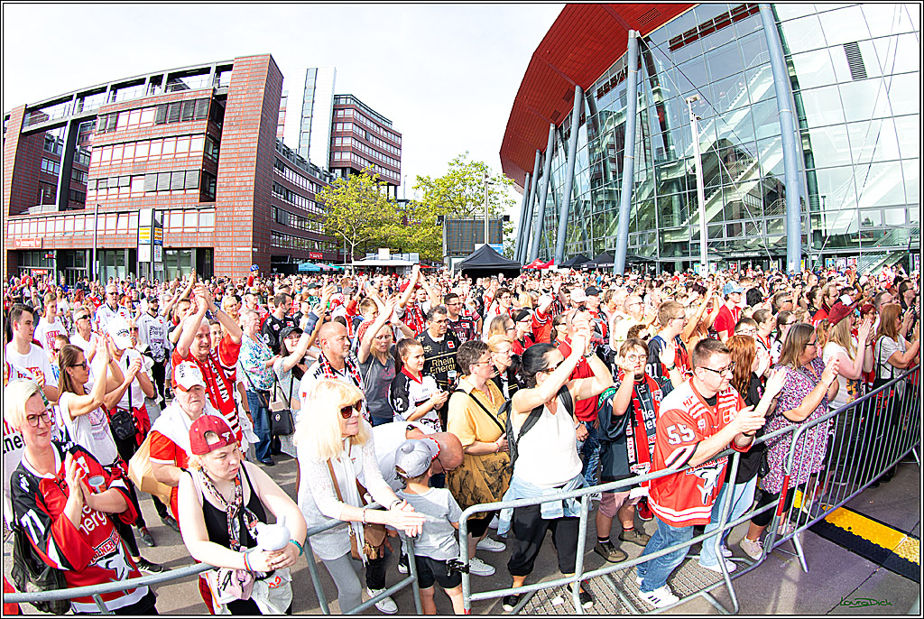 PENNY DEL; Saisoneroeffnung Koelner Haie; Koeln, 03.09.2023