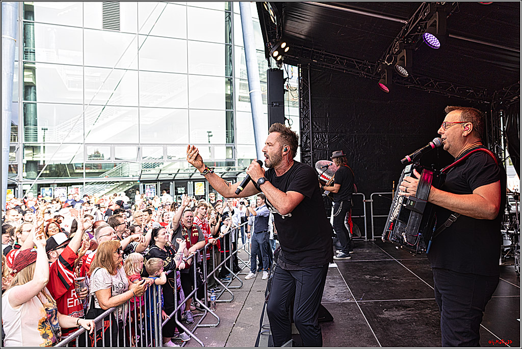 PENNY DEL Saisoneroeffnungsfeier Koelner Haie; Koeln, 03.09.2023