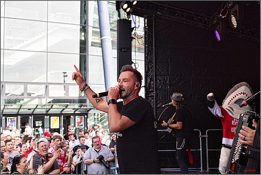 PENNY DEL Saisoneroeffnungsfeier Koelner Haie; Koeln, 03.09.2023