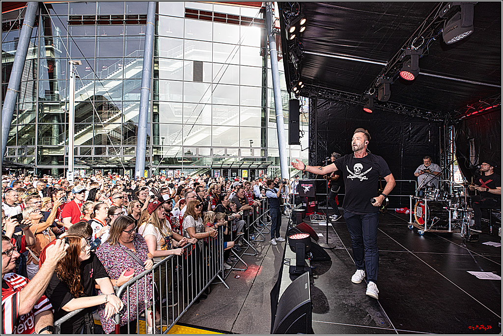 PENNY DEL Saisoneroeffnungsfeier Koelner Haie; Koeln, 03.09.2023