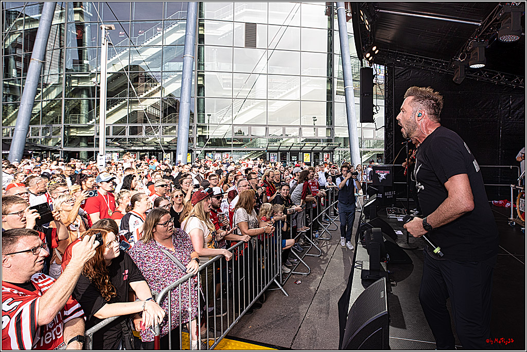 PENNY DEL Saisoneroeffnungsfeier Koelner Haie; Koeln, 03.09.2023