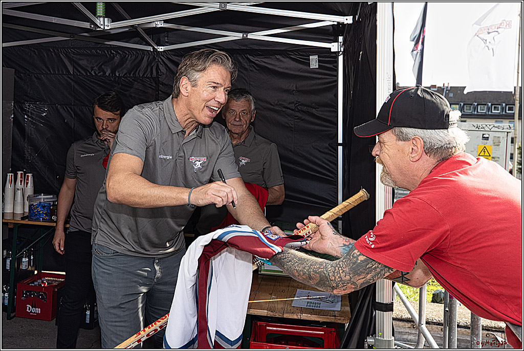 PENNY DEL Saisoneroeffnungsfeier Koelner Haie; Koeln, 03.09.2023