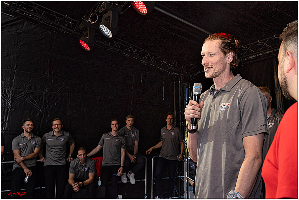 PENNY DEL Saisoneroeffnungsfeier Koelner Haie; Koeln, 03.09.2023