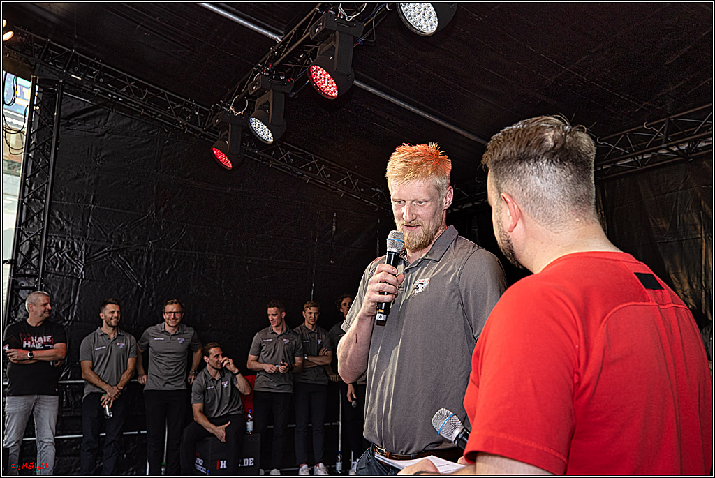 PENNY DEL Saisoneroeffnungsfeier Koelner Haie; Koeln, 03.09.2023