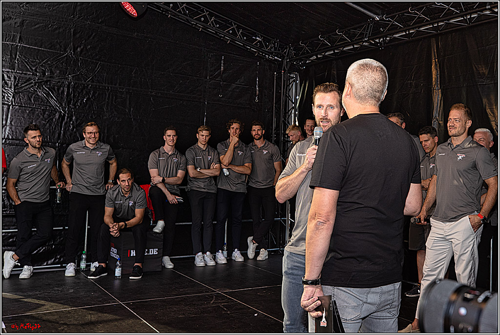 PENNY DEL Saisoneroeffnungsfeier Koelner Haie; Koeln, 03.09.2023