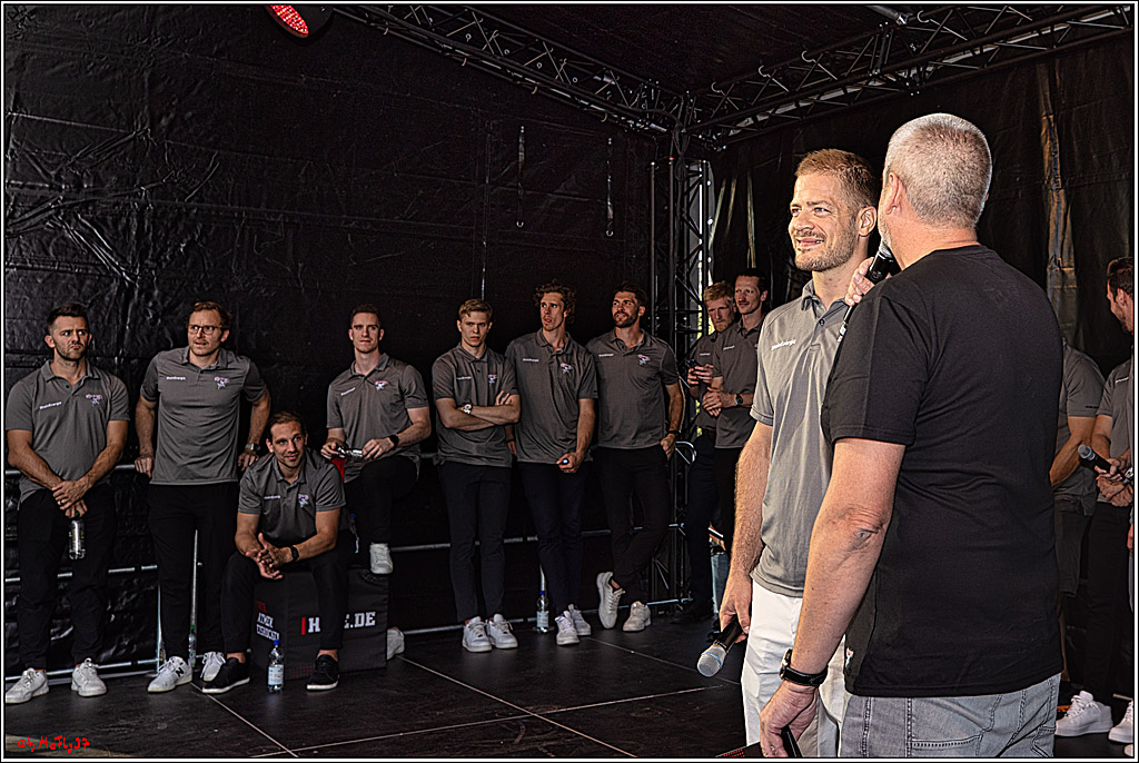 PENNY DEL Saisoneroeffnungsfeier Koelner Haie; Koeln, 03.09.2023