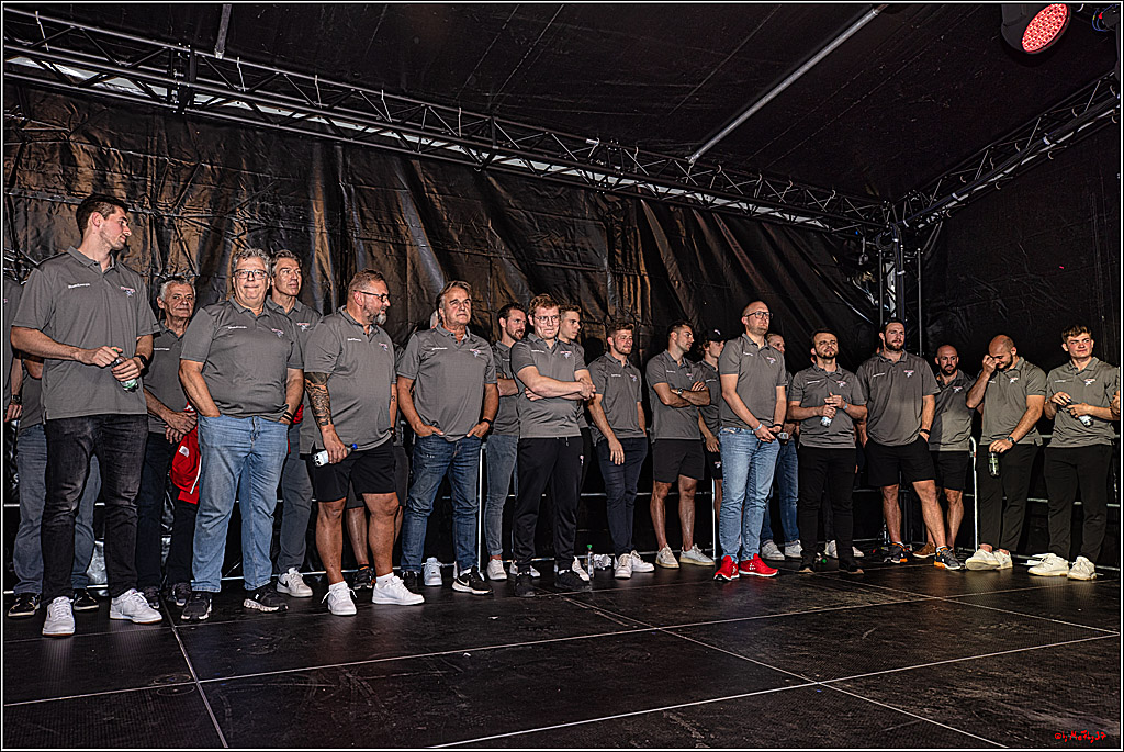 PENNY DEL Saisoneroeffnungsfeier Koelner Haie; Koeln, 03.09.2023