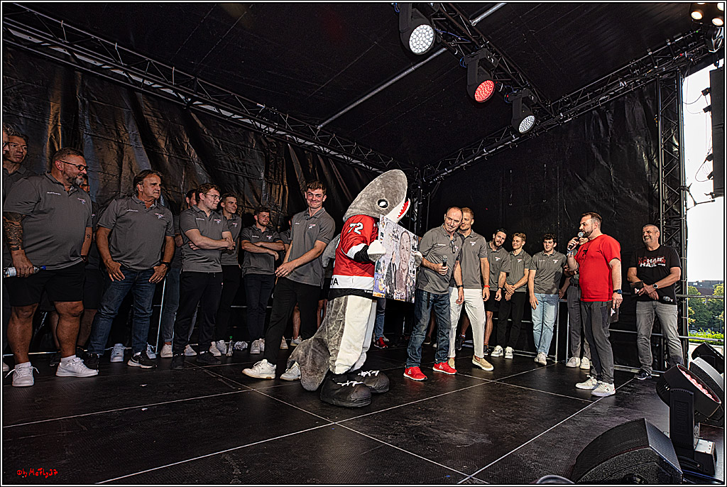 PENNY DEL Saisoneroeffnungsfeier Koelner Haie; Koeln, 03.09.2023