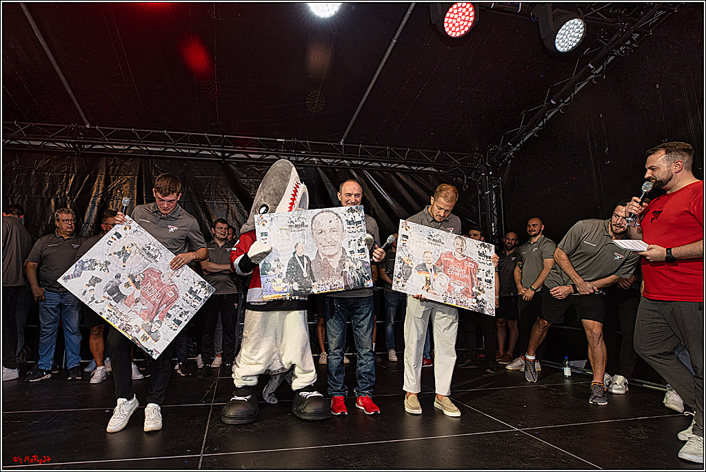 PENNY DEL Saisoneroeffnungsfeier Koelner Haie; Koeln, 03.09.2023