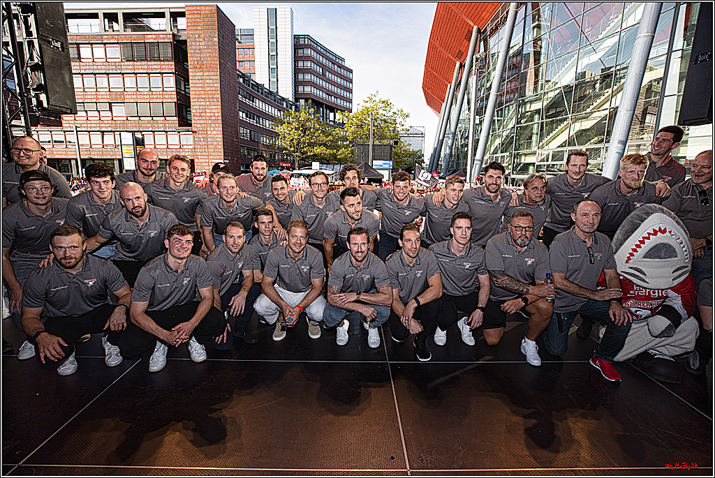 PENNY DEL Saisoneroeffnungsfeier Koelner Haie; Koeln, 03.09.2023