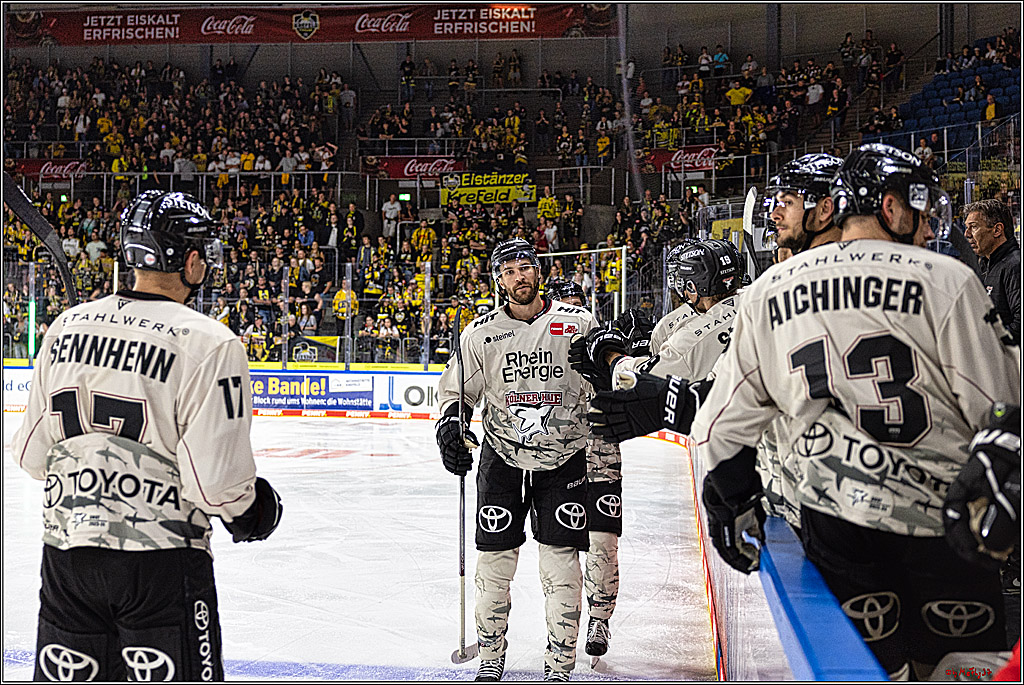 PENNY DEL 1. Testspiel Krefeld Pinguine - Koelner Haie; Krefeld, 10.09.2023