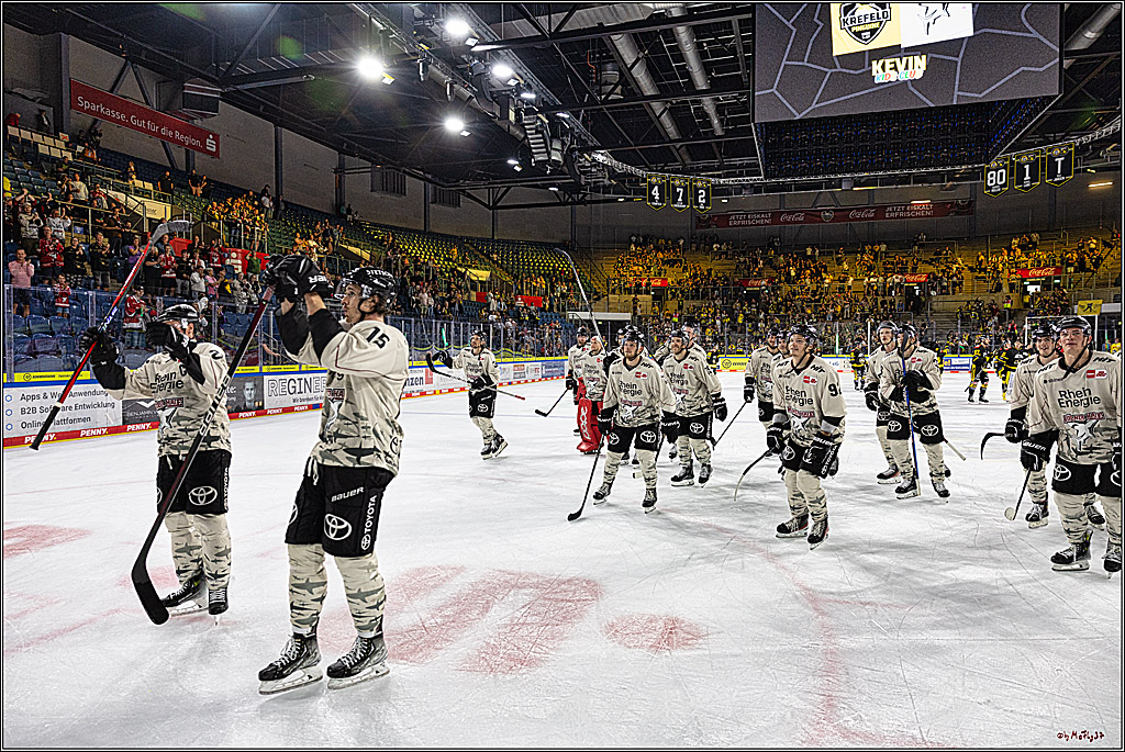 PENNY DEL 1. Testspiel Krefeld Pinguine - Koelner Haie; Krefeld, 10.09.2023