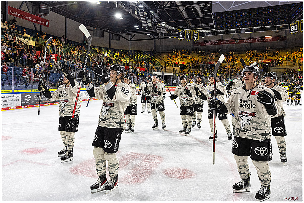 PENNY DEL 1. Testspiel Krefeld Pinguine - Koelner Haie; Krefeld, 10.09.2023