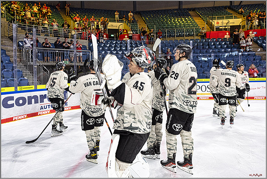 PENNY DEL 1. Testspiel Krefeld Pinguine - Koelner Haie; Krefeld, 10.09.2023