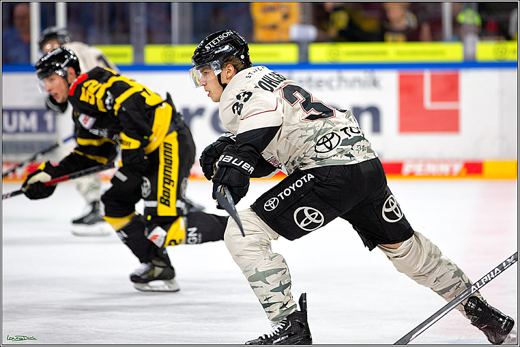 PENNY DEL; Testspiel Krefelder Pinguine- Koelner Haie; Krefeld, 10.09.2023