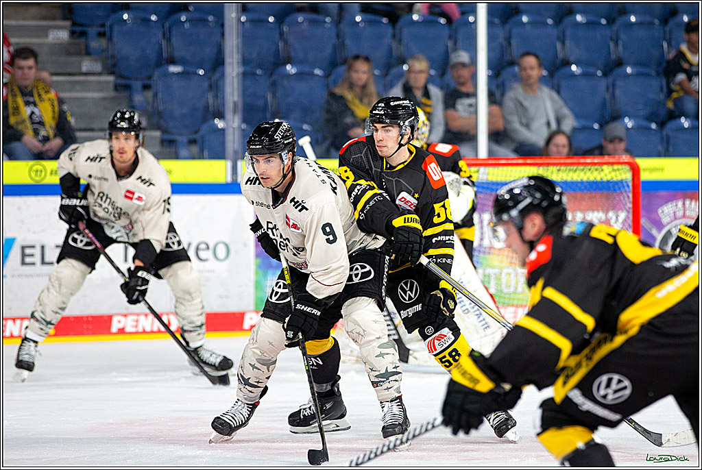 PENNY DEL; Testspiel Krefelder Pinguine- Koelner Haie; Krefeld, 10.09.2023