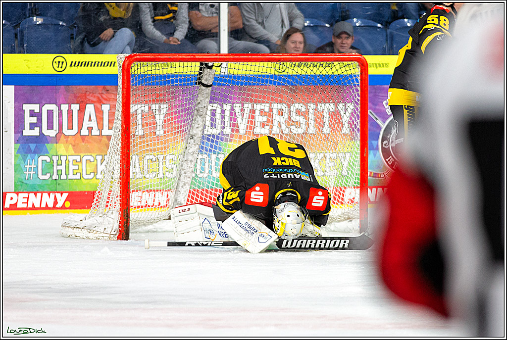 PENNY DEL; Testspiel Krefelder Pinguine- Koelner Haie; Krefeld, 10.09.2023