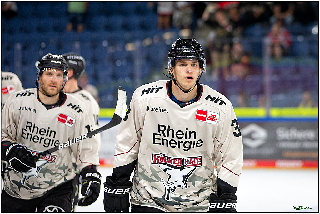 PENNY DEL; Testspiel Krefelder Pinguine- Koelner Haie; Krefeld, 10.09.2023