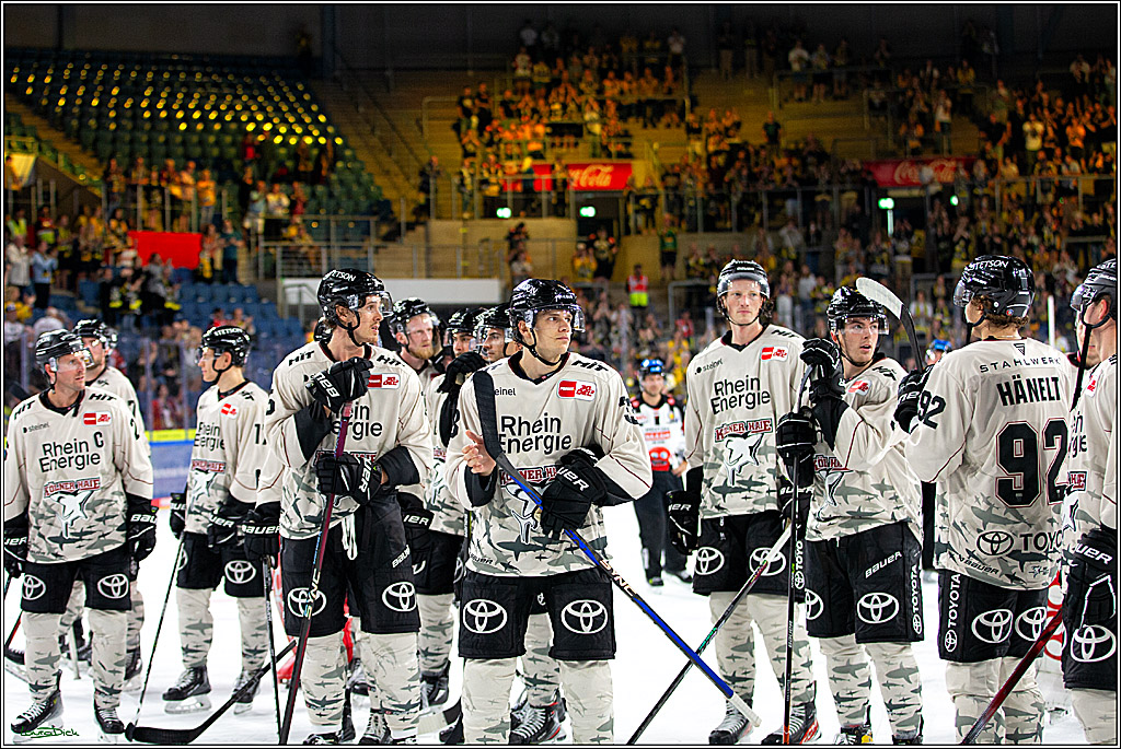 PENNY DEL; Testspiel Krefelder Pinguine- Koelner Haie; Krefeld, 10.09.2023
