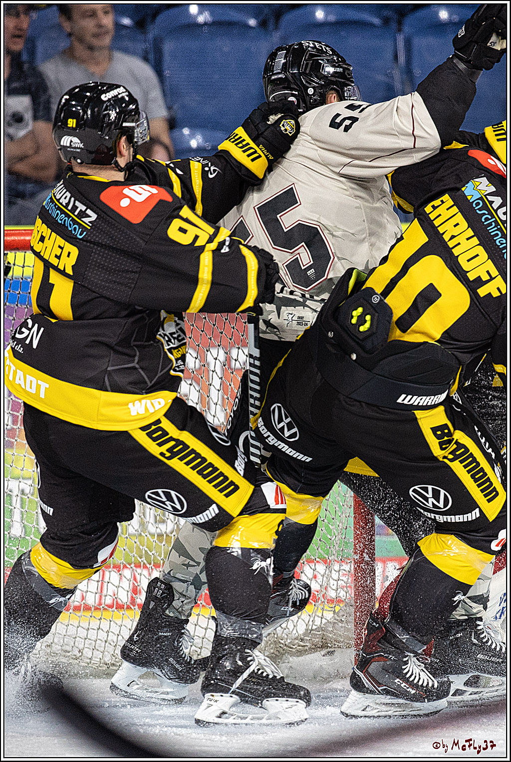 PENNY DEL 1. Testspiel Krefeld Pinguine - Koelner Haie; Krefeld, 10.09.2023