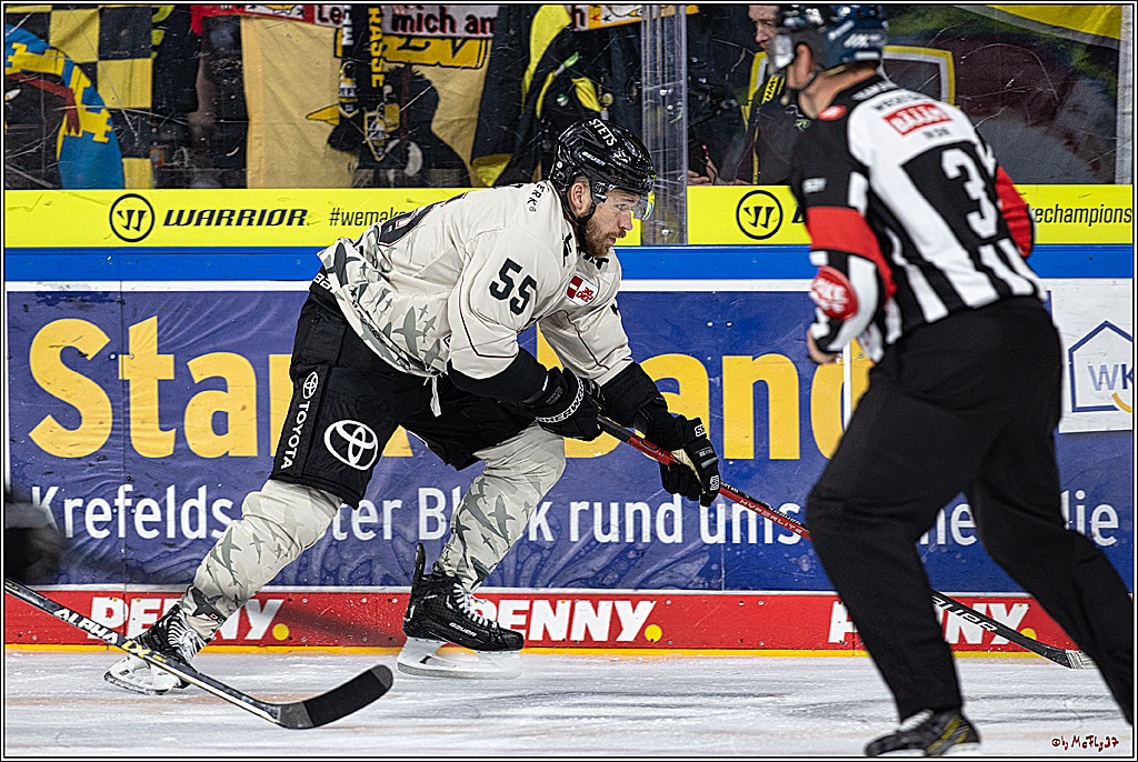 PENNY DEL 1. Testspiel Krefeld Pinguine - Koelner Haie; Krefeld, 10.09.2023