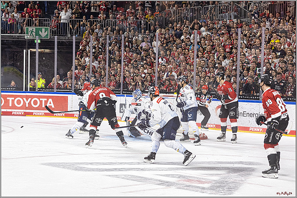 PENNY DEL 1. Koelner Haie - ERC Ingolstadt; Koeln, 17.09.2023