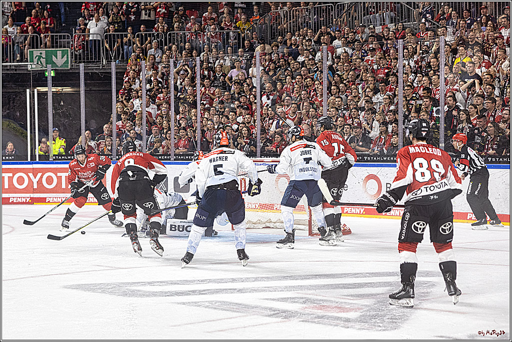 PENNY DEL 1. Koelner Haie - ERC Ingolstadt; Koeln, 17.09.2023