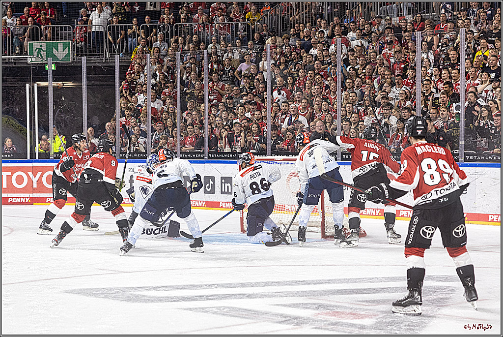PENNY DEL 1. Koelner Haie - ERC Ingolstadt; Koeln, 17.09.2023