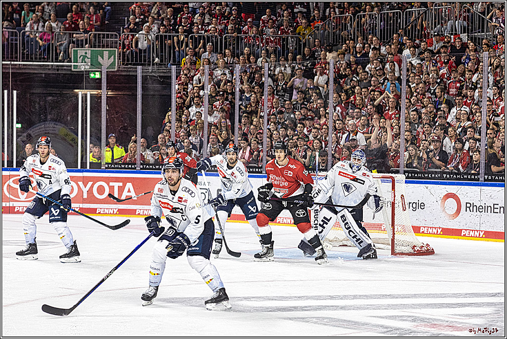 PENNY DEL 1. Koelner Haie - ERC Ingolstadt; Koeln, 17.09.2023