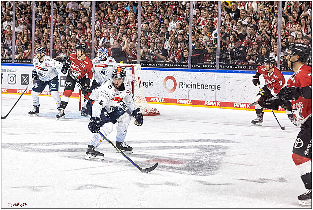 PENNY DEL 1. Koelner Haie - ERC Ingolstadt; Koeln, 17.09.2023
